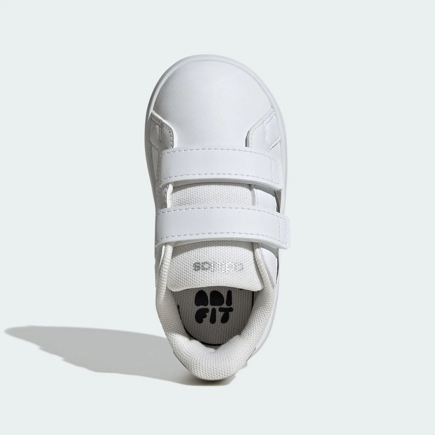 Кроссовки Adidas Sportswear GRAND COURT 3.0 белого цвета — фото 3