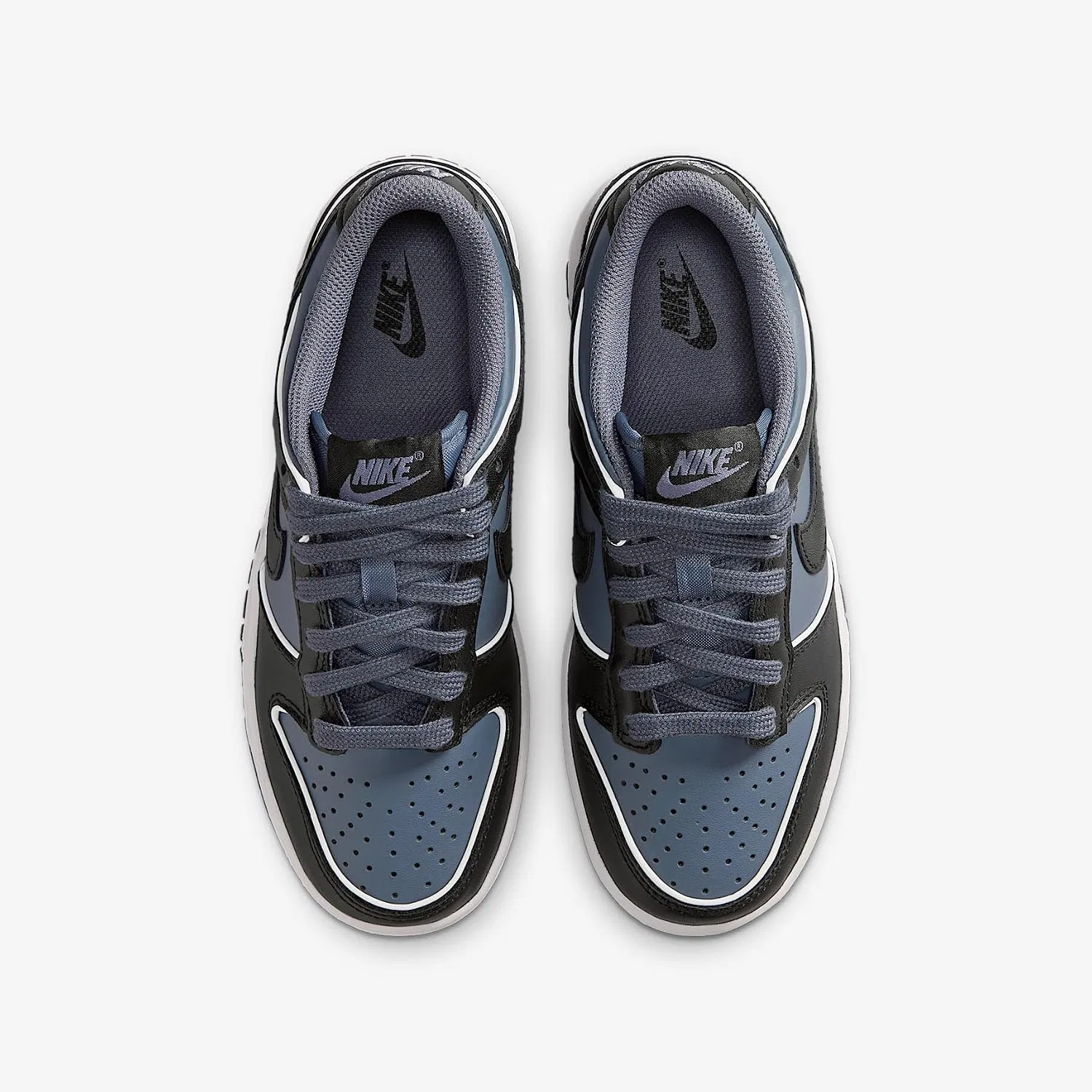 Детские кроссовки для мальчиков Nike Dunk Low SE Light Carbon/White/White/Black, Light Carbon/White/White/Black — фото 4
