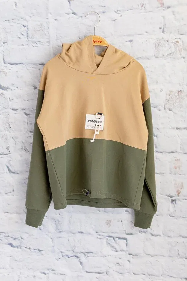 Детские свитшот с длинным рукавом Jazziee, Khaki