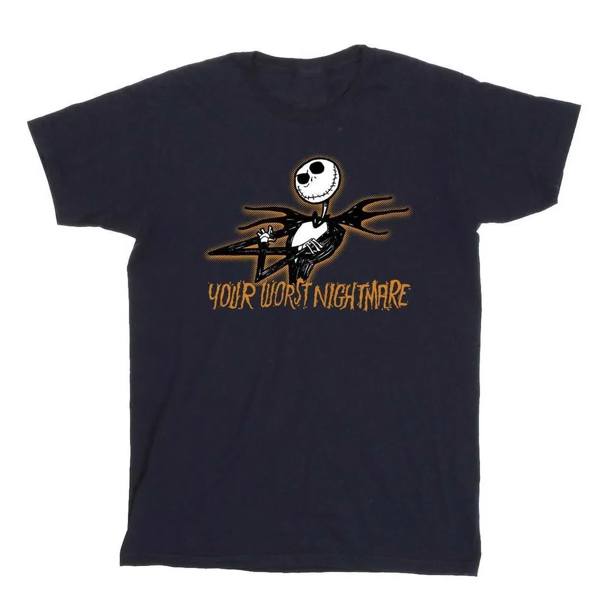 Футболка хлопковая Your Worst Nightmare The Nightmare Before Christmas, Navy