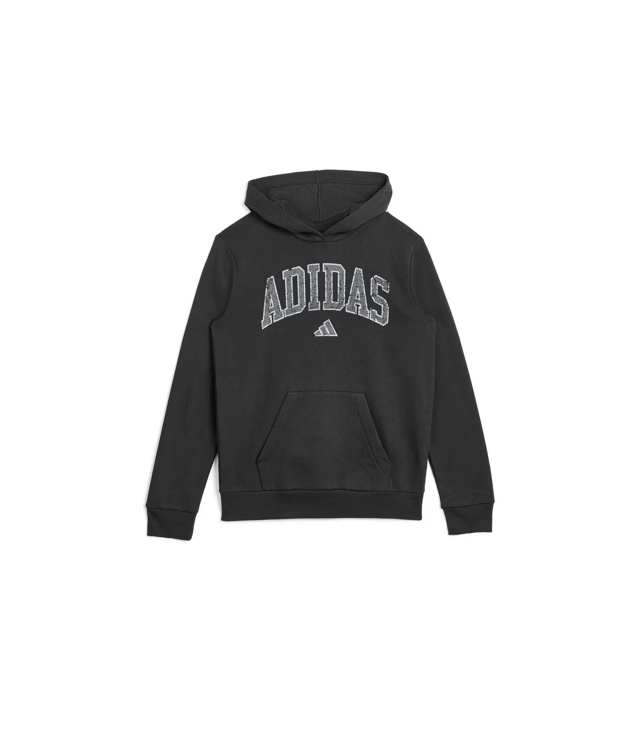 Толстовка с капюшоном из флиса Collegiate Arch (для детей постарше) Adidas Kids, Black Adi