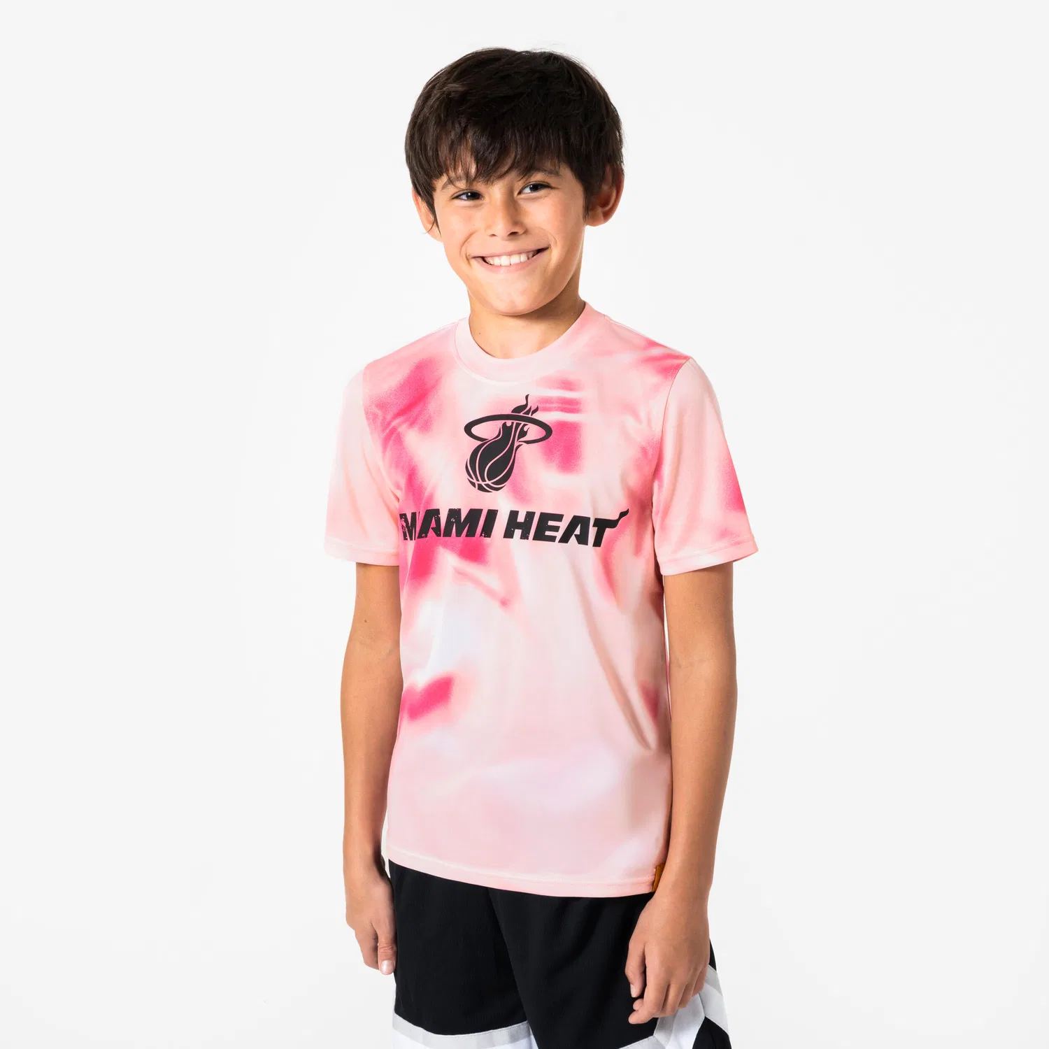 Детская футболка с принтом Miami Heat TS900 Tarmak, Fuchsia