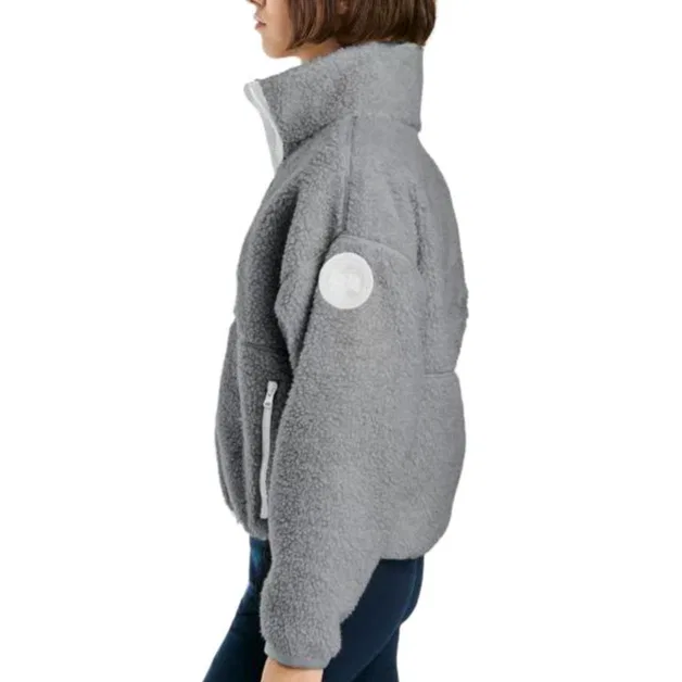 Женский флисовый топ Heather Gray Silver Birch Canada Goose — фото 4