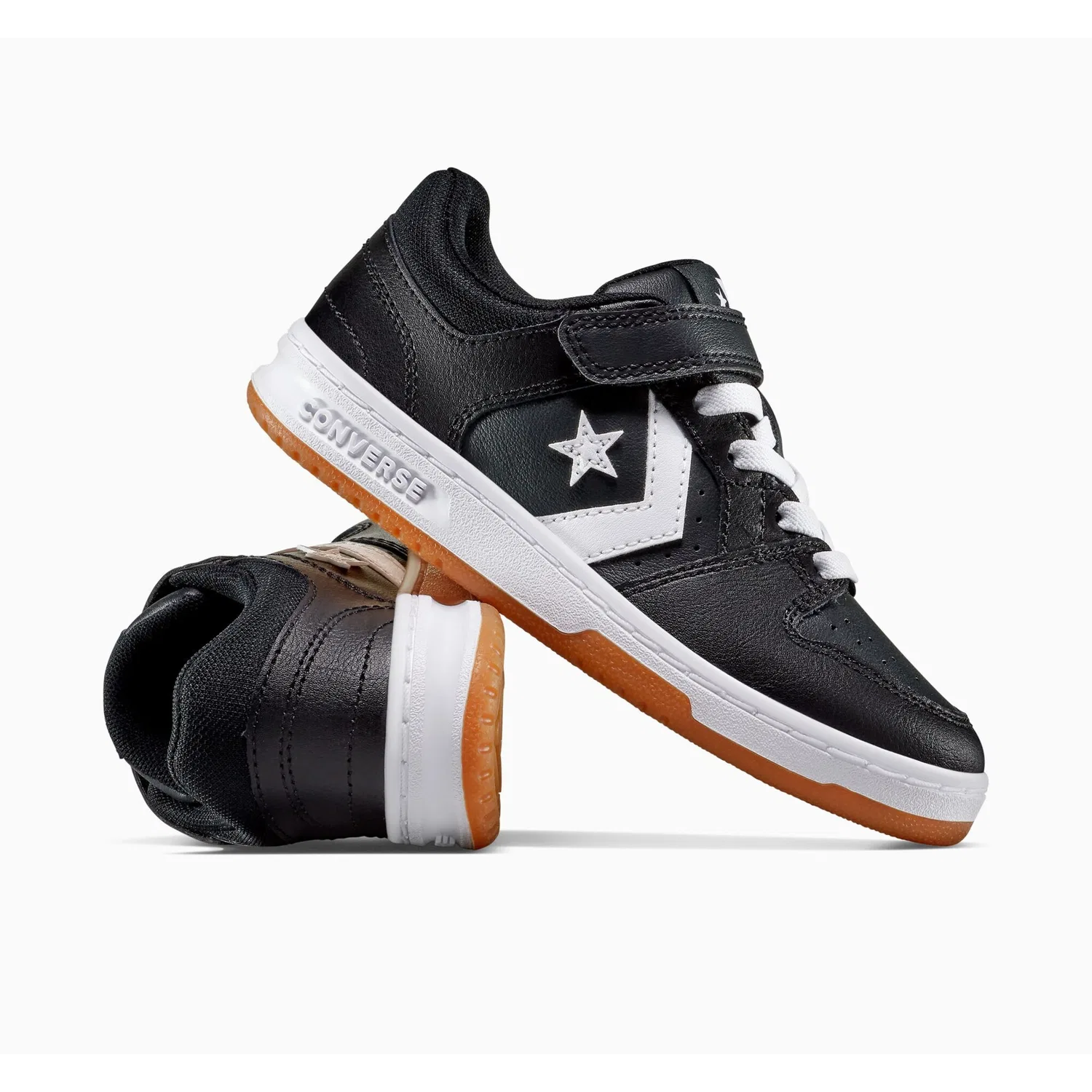 Детские кроссовки с быстрой шнуровкой Converse Lifestyle 1998 Easy On, Black/White/Black — фото 2