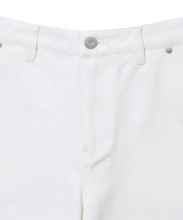 Шорты с логотипом и строчкой, Women's Logo Stitch Shorts Superdry, офф-вайт — фото 4