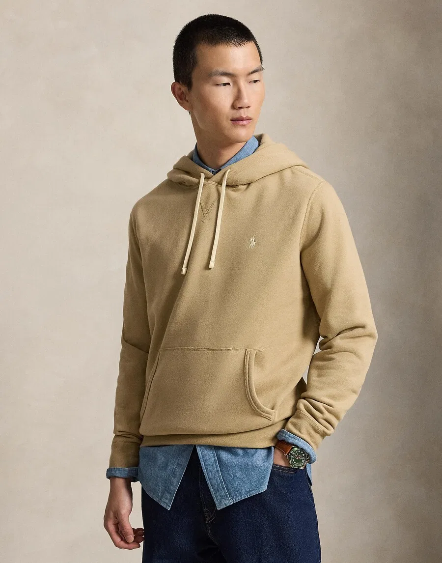 Свитшот Polo Ralph Lauren бежевого цвета — фото 2