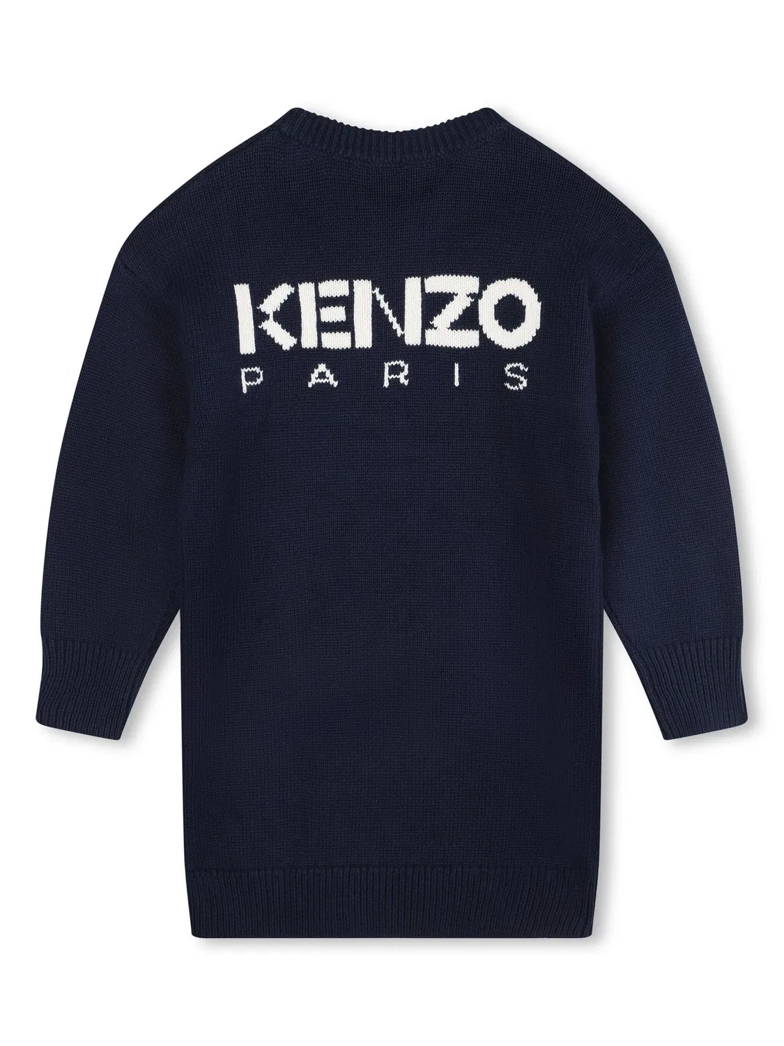 Платье Boke Flower вязаное Kenzo, синий — фото 2