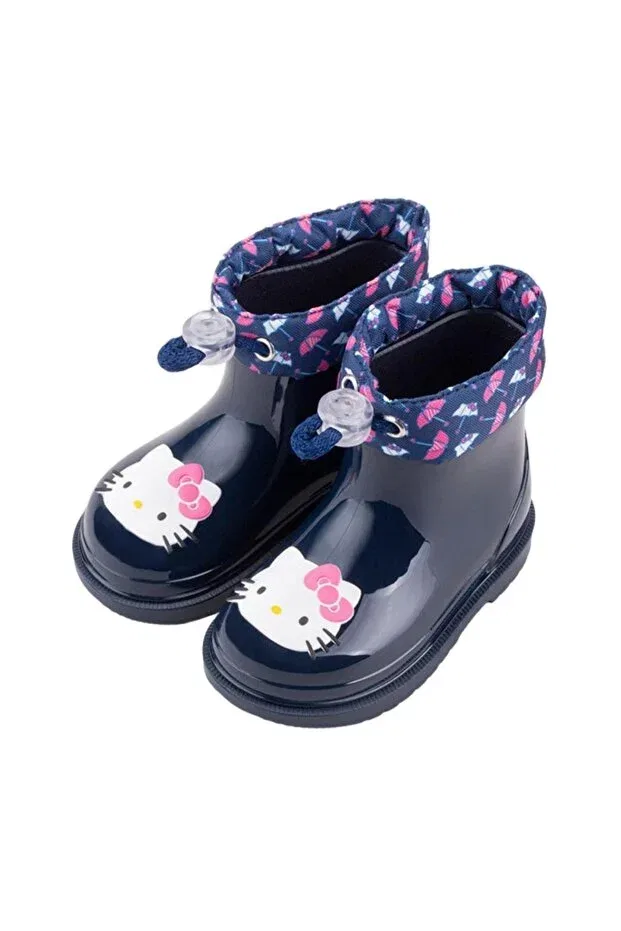Детские ботинки для девочек с принтом Hello Kitty Igor, 003 Marino/Navy — фото 3