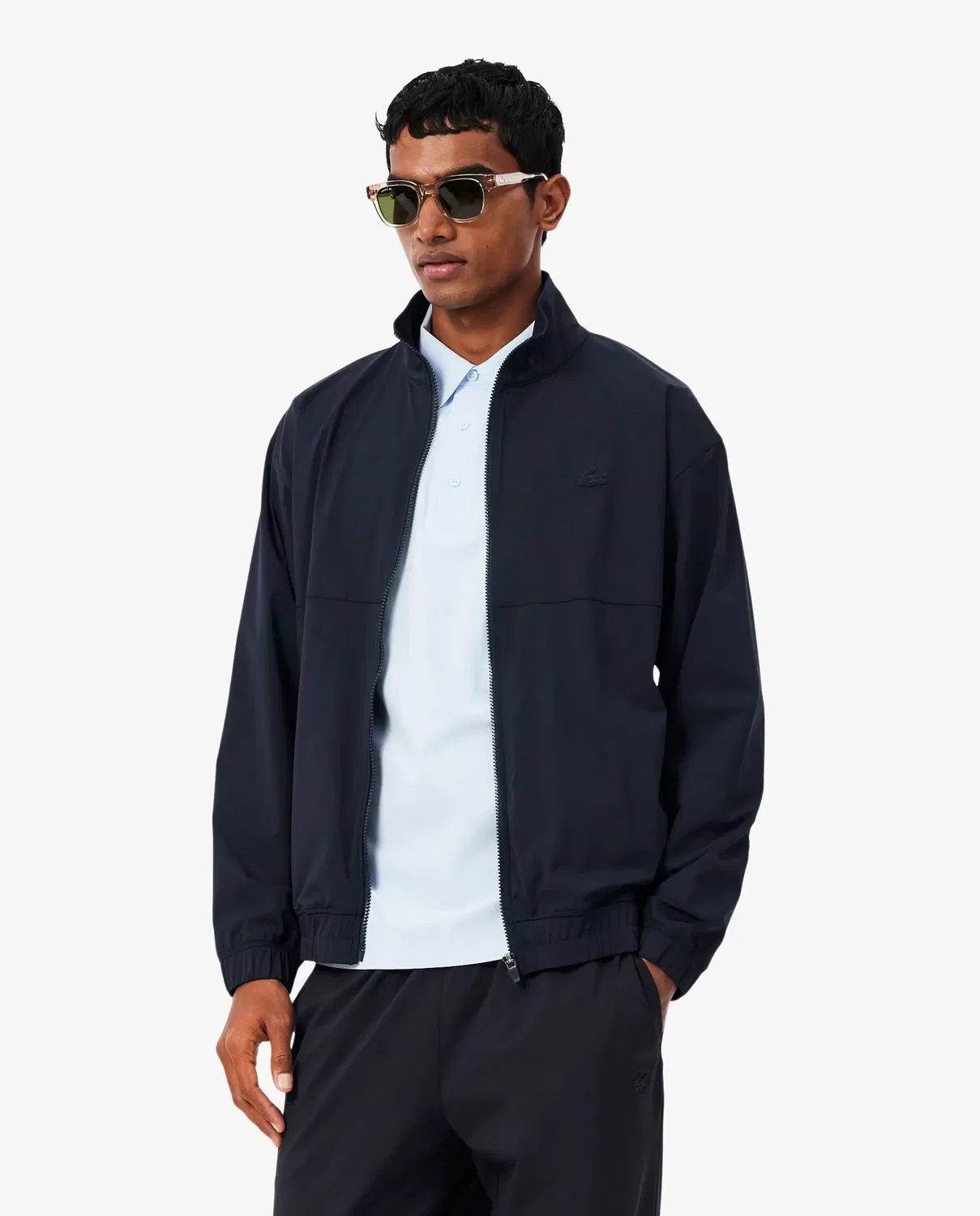 Мужская спортивная куртка с эластичным трикотажем Lacoste, Azul Marino