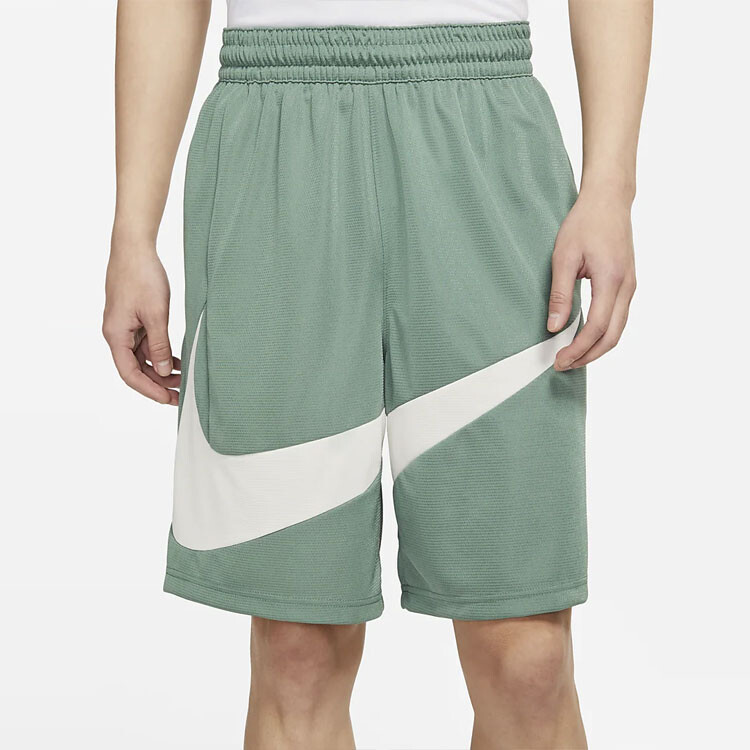 Повседневные шорты мужские голландский зеленый Nike, зеленый — фото 4