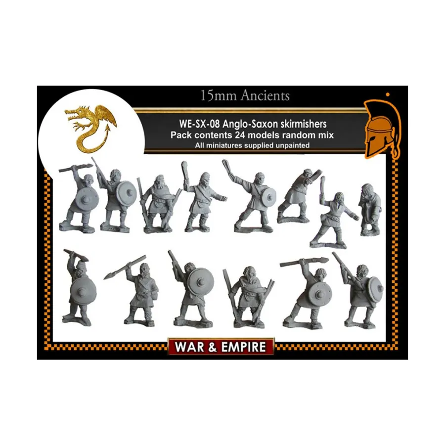 

Застрельщики, War & Empire - Dark Ages Miniatures - Anglo-Saxon (15mm)
