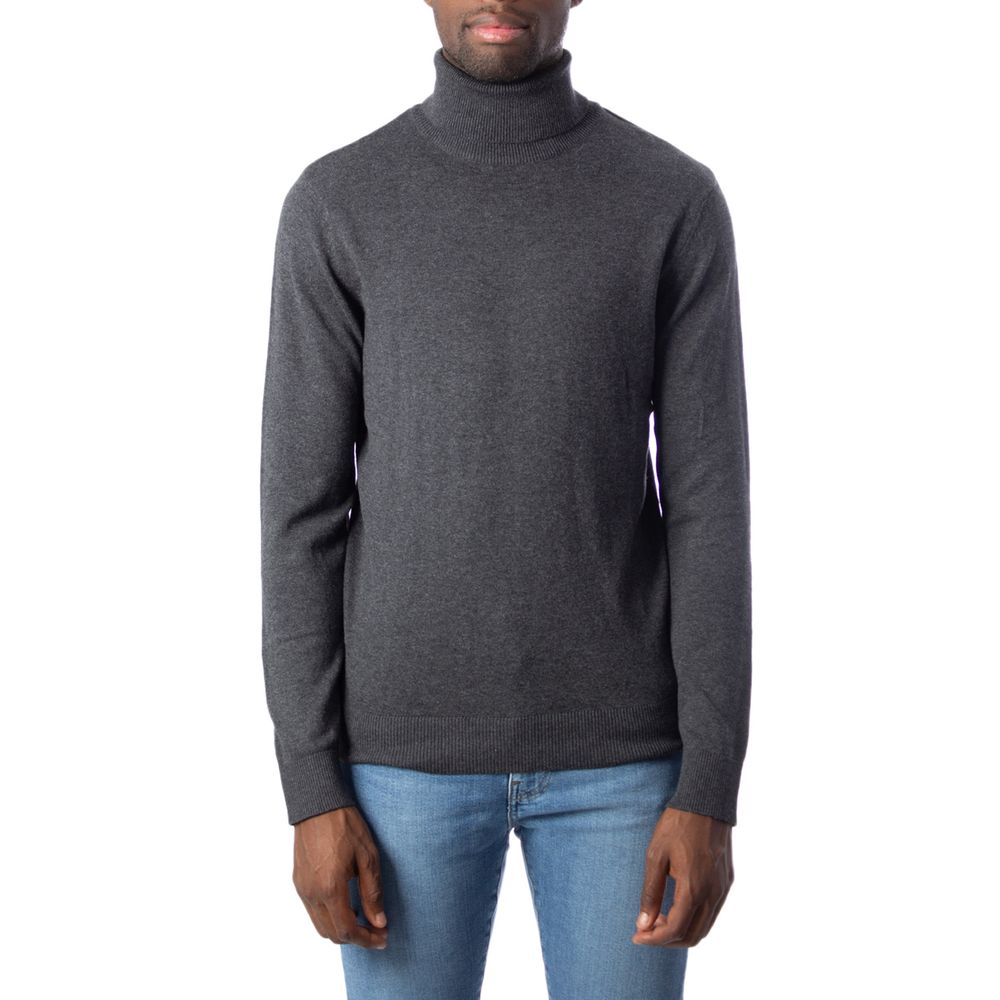 

Серый хлопковый свитер Jack & Jones