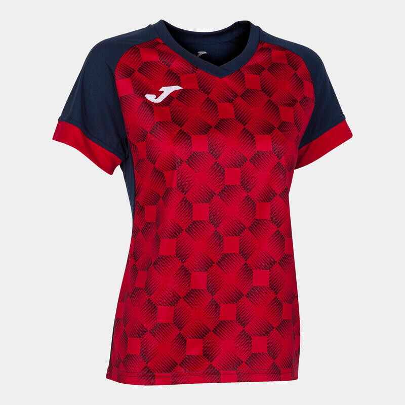 

Спортивная футболка Joma, цвет navyblau/rot/navyblau