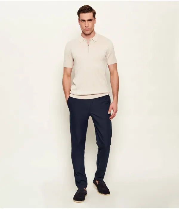 Полюс slim fit Us Polo Assn, бежевый — фото 2