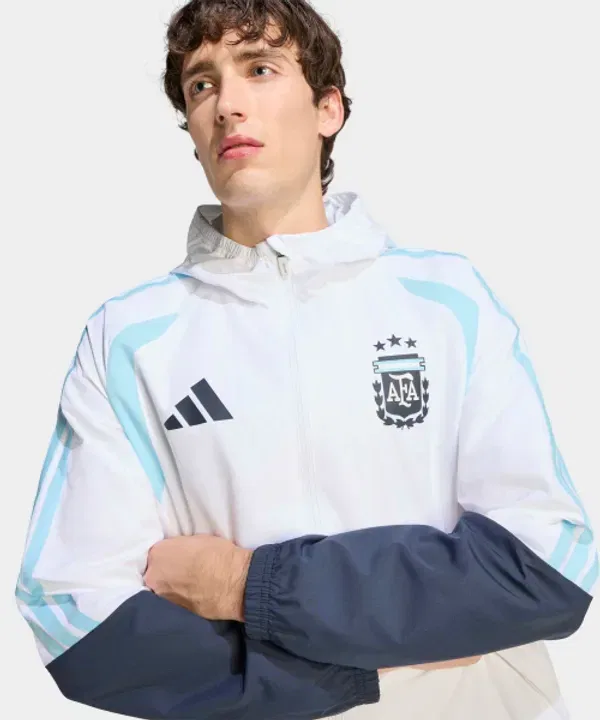 Куртка всепогодная Argentina 26, Adidas, белый — фото 4