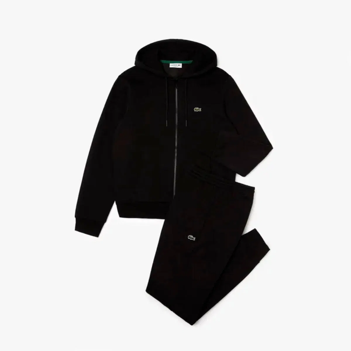 Мужской спортивный костюм с круглым вырезом Lacoste, Schwarz