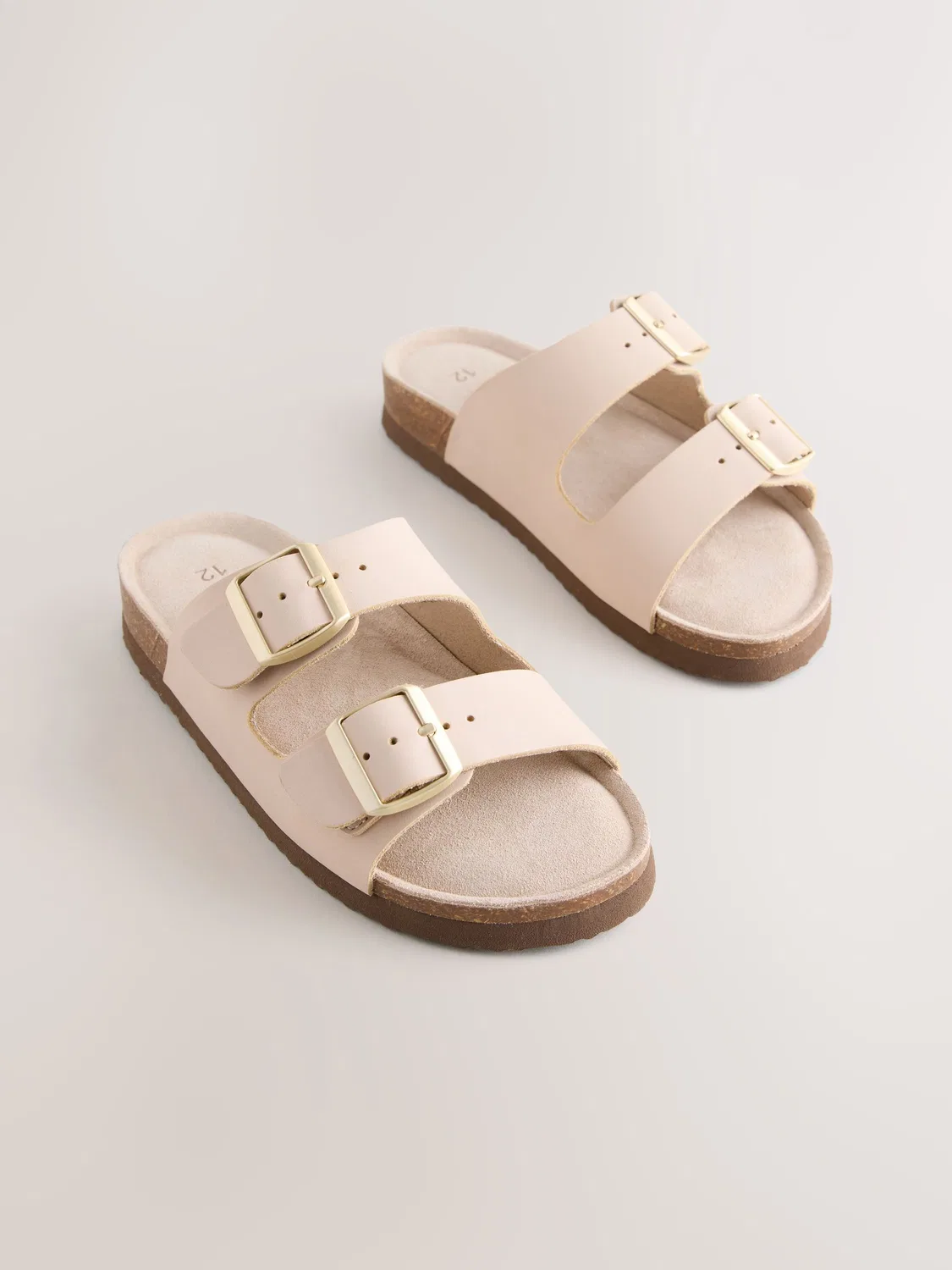 Сандалии на пробковой подошве, Neutral Leather Next, Нейтральный