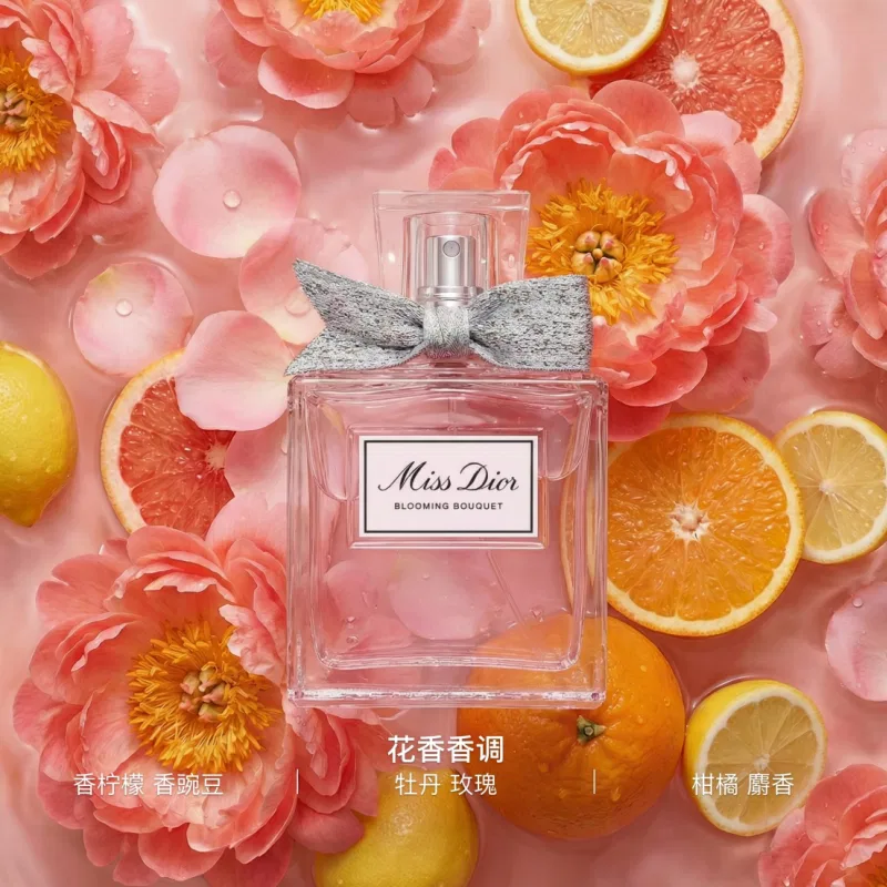 Женский набор парфюма и губной помады Floral Sweetheart DIOR, Blue Gold — фото 4