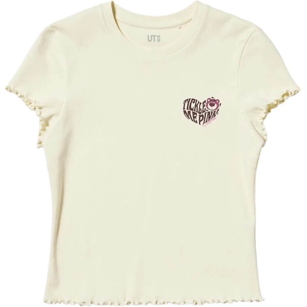 Футболка с принтом Disney, SS26, UNIQLO, Cream