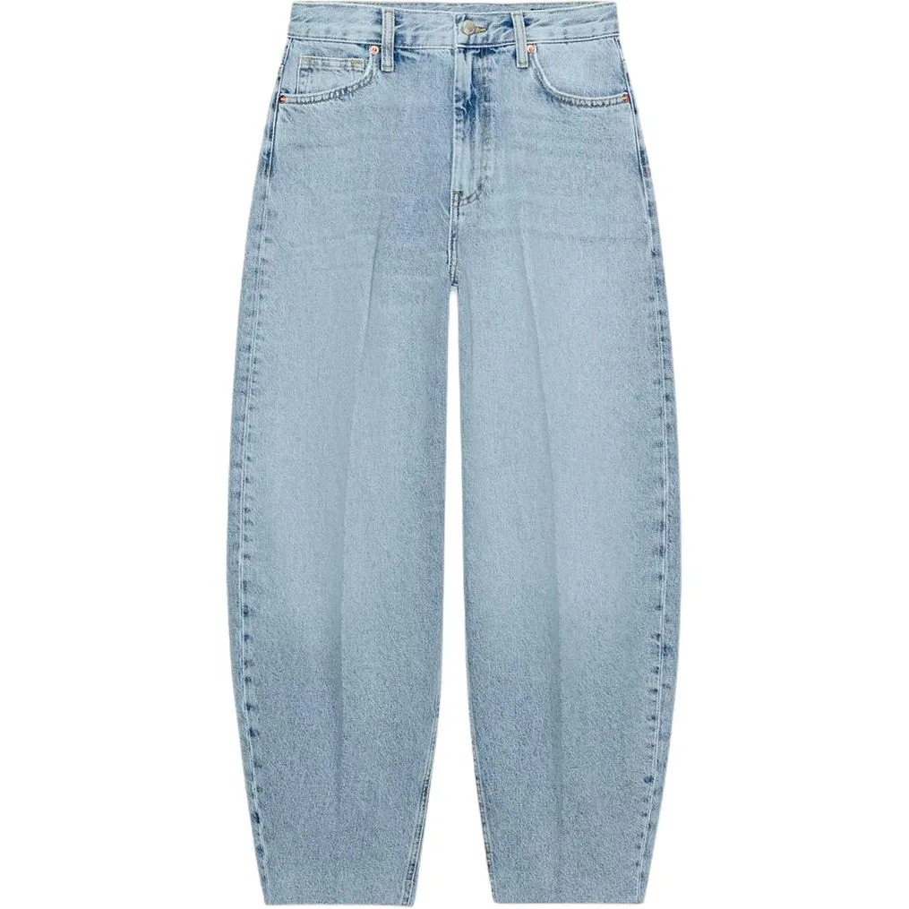 Женские джинсы зауженные Light Blue ZARA