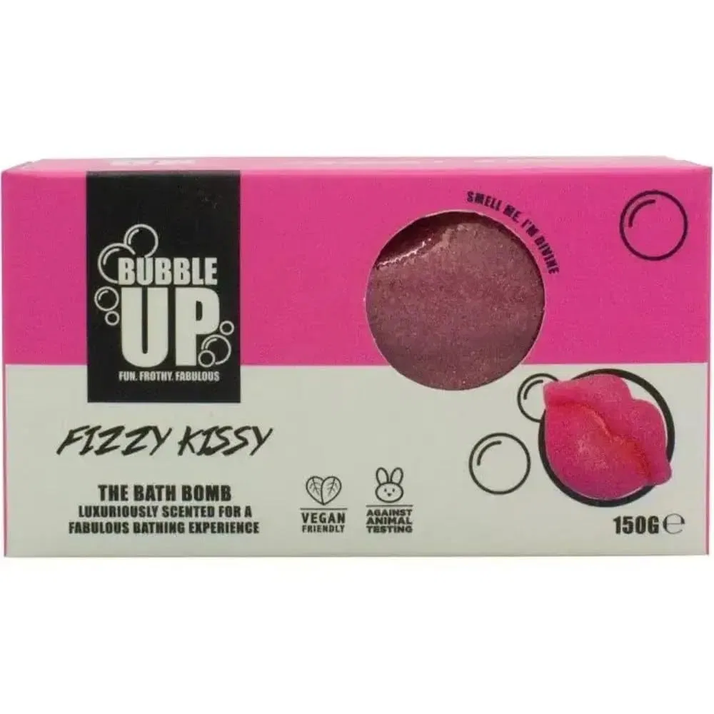 Бомбочка для ванны Fizzy Kissy Bubble Up, 125 г