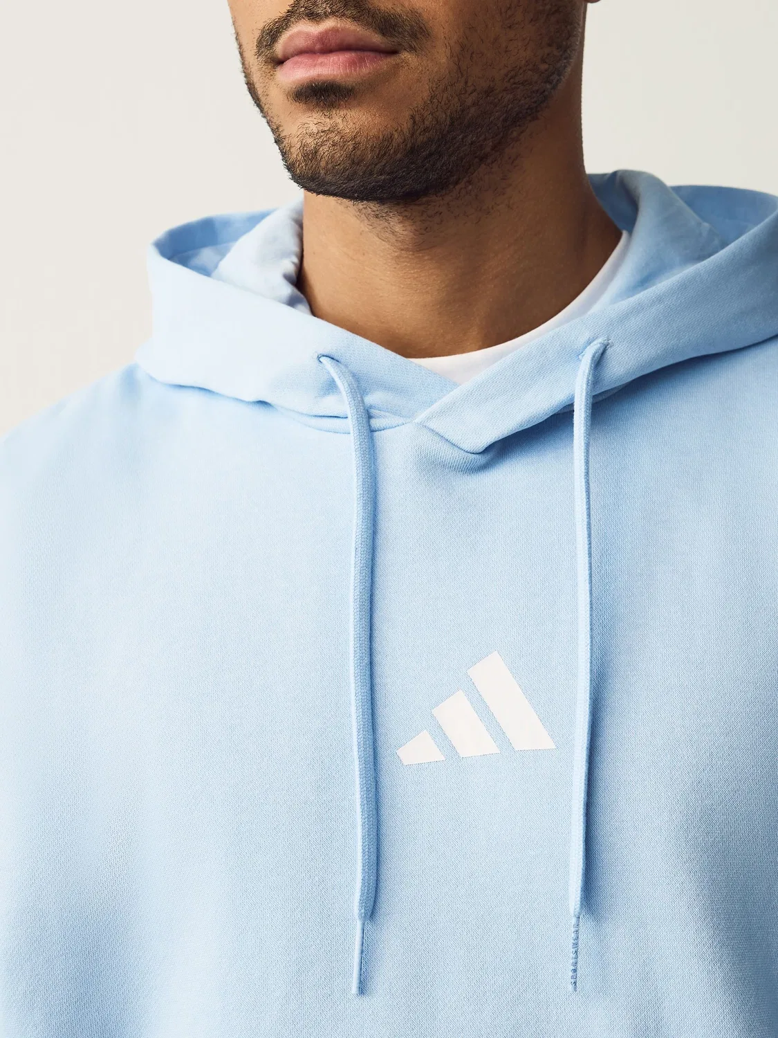 Худи, флисовая, Essentials Feelcozy adidas, синий — фото 4