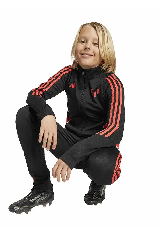 Детские свитшот для мальчиков однотонный Adidas, Black — фото 3