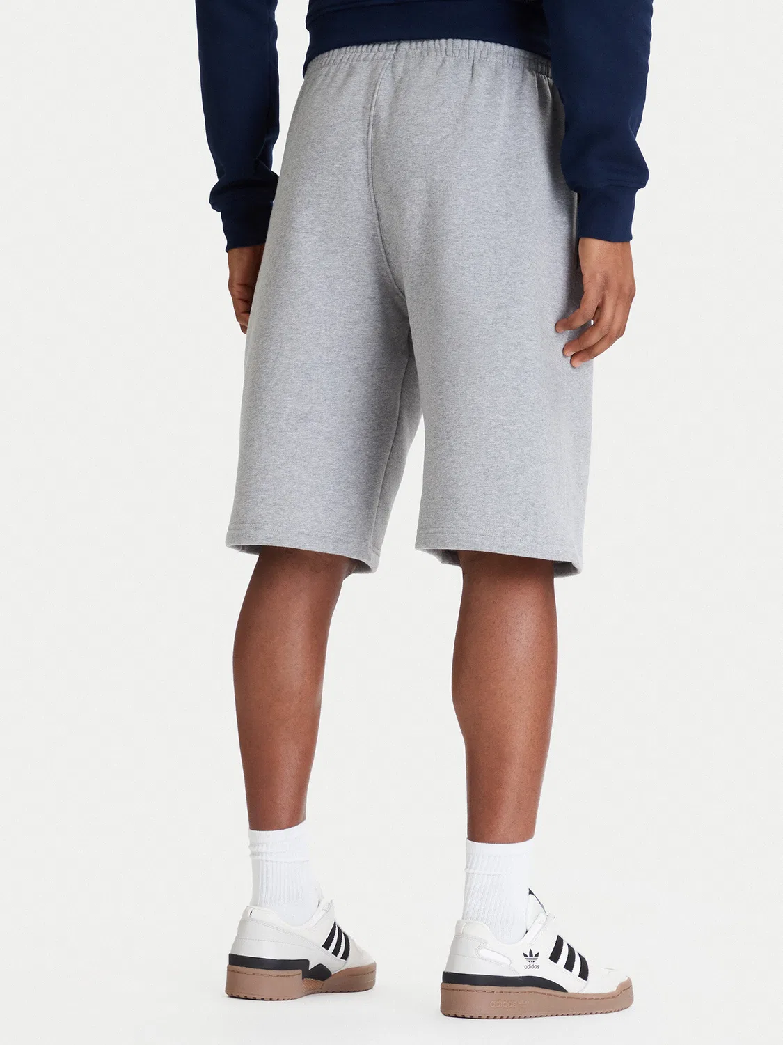 Мужские спортивные шорты свободного кроя Trefoil Essentials Adidas, серый — фото 3
