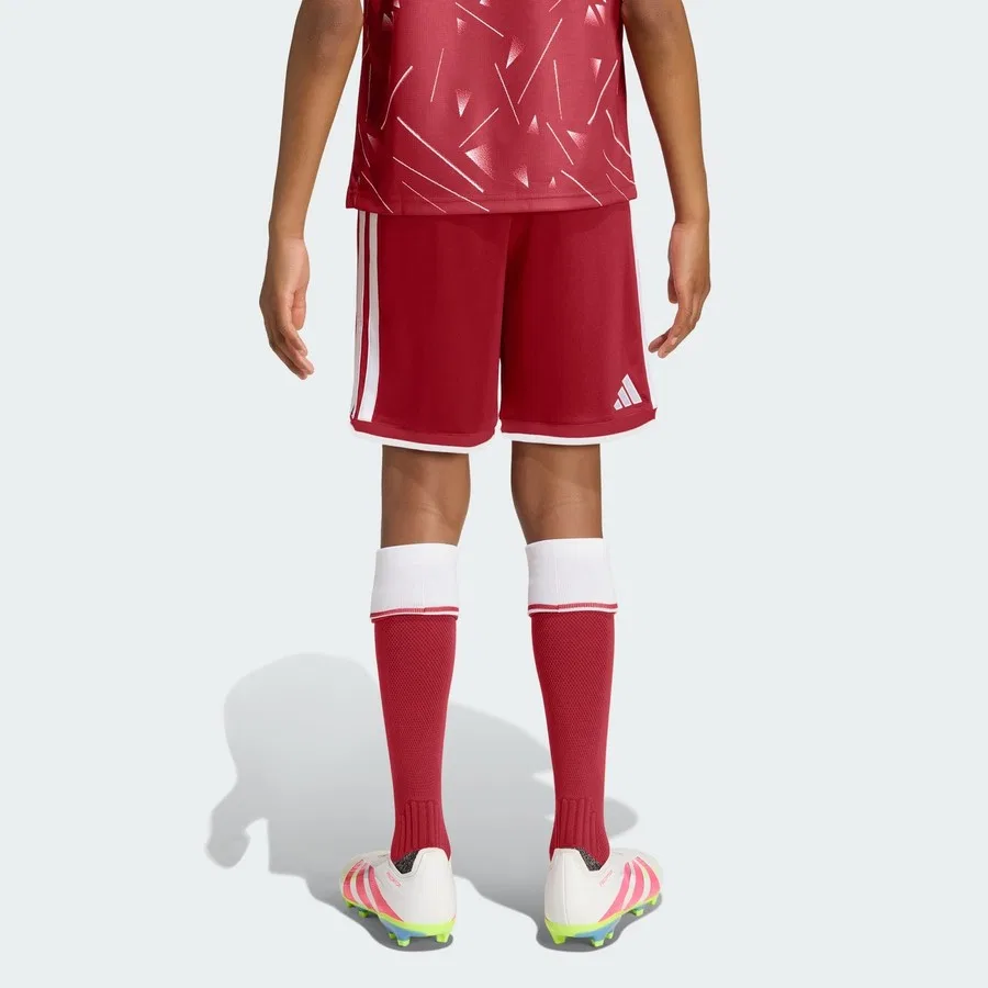 Детские шорты с принтом Liverpool FC 26/27 Home adidas, Красный — фото 2