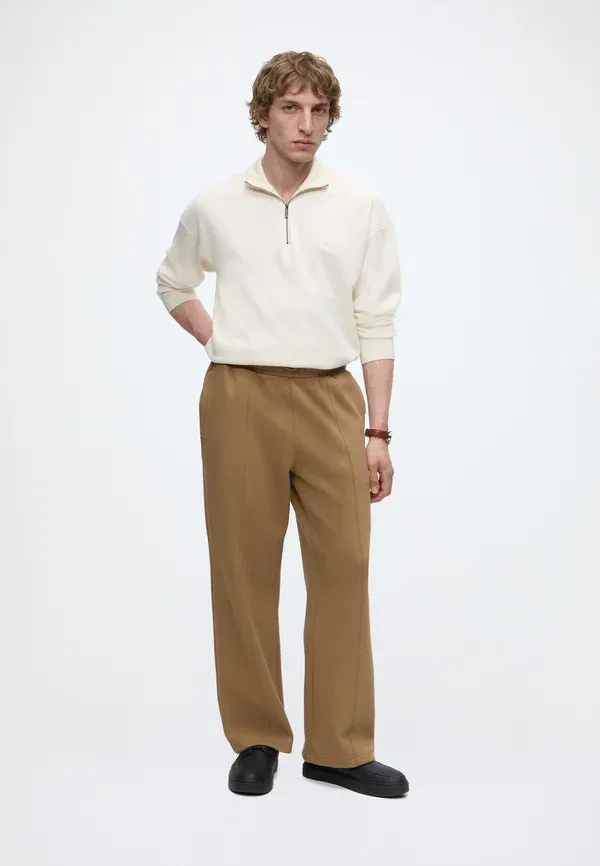 Спортивные брюки Lacoste Классические, Однотонные, темно-синий — фото 2