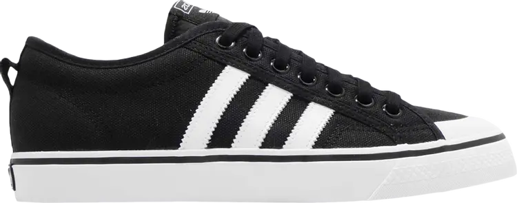 

Кроссовки Adidas Nizza 'Black White', черный