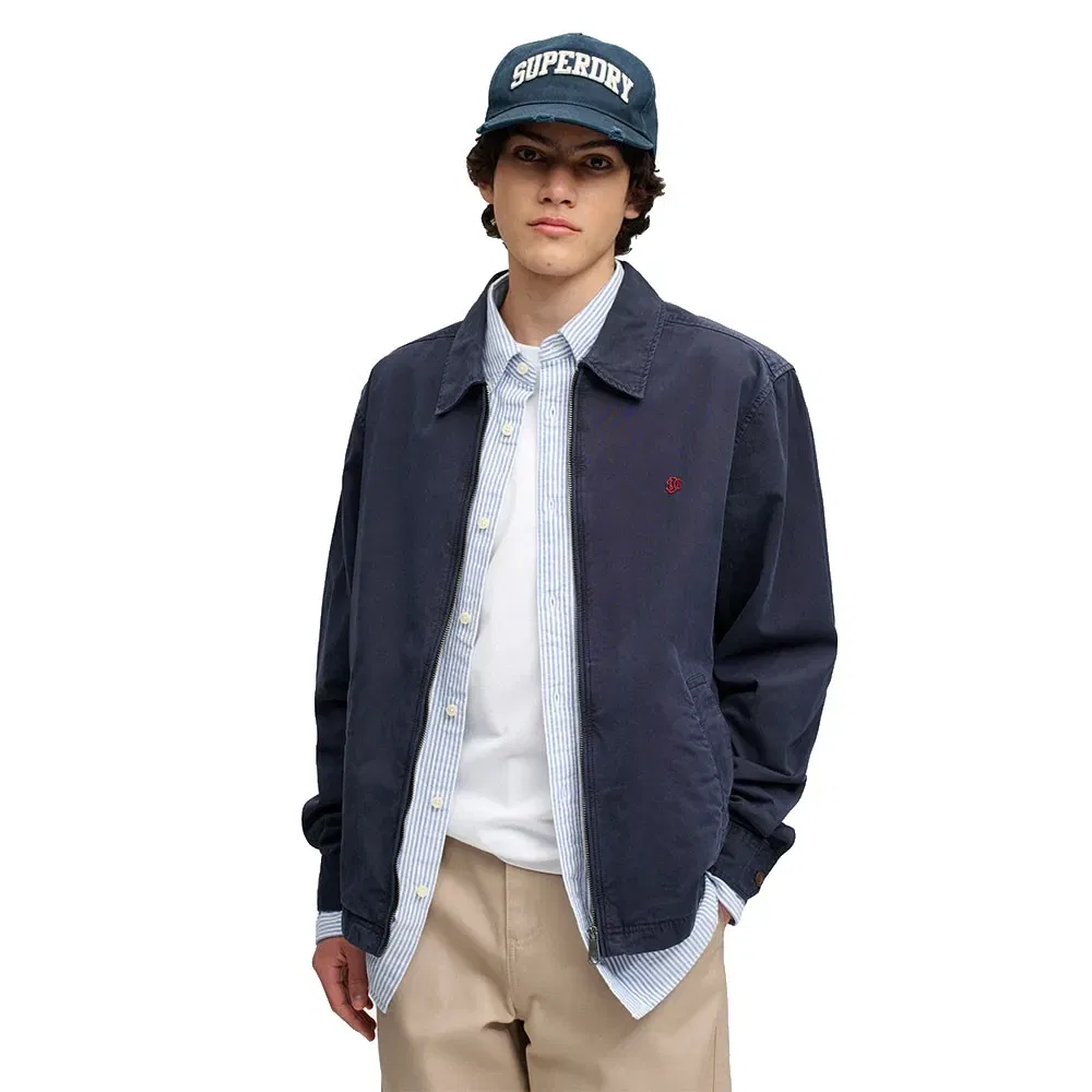 Мужская куртка-харингтон облегченная Superdry, Blue
