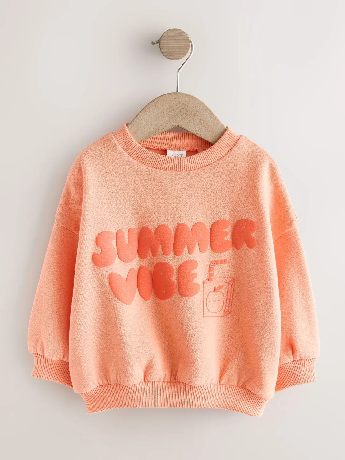 Свитшот с круглым вырезом Orange Summer Next, оранжевый — фото 4