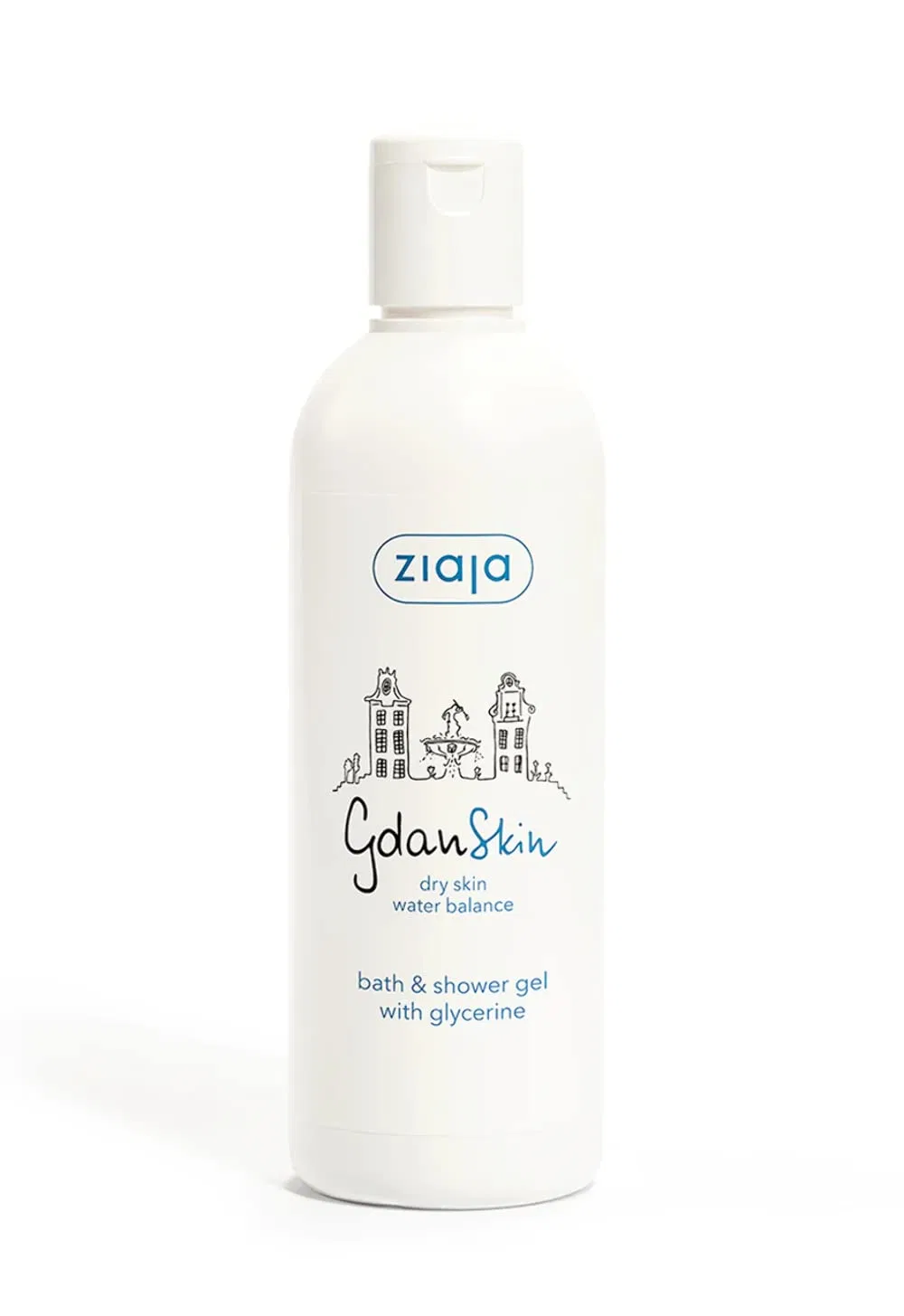 Гель для душа и ванны Ziaja Gdanskin, 350 мл