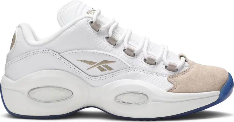 Кроссовки question low retro 'oatmeal' 2020 Reebok, белый - фото