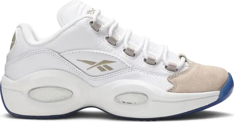 

Кроссовки question low retro 'oatmeal' 2020 Reebok, белый