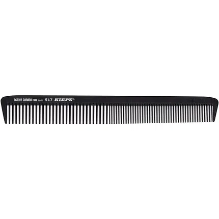 Профессиональная расческа с активным углеродным волокном Kiepe Professional Active Carbon Fibre Comb 517