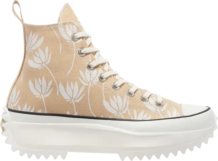 

Кроссовки Converse Run Star Hike High Summer Spirit - Sesame, коричневый