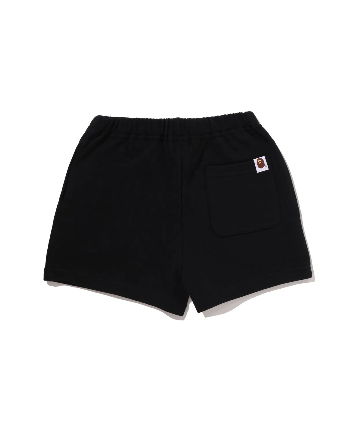 Детские шорты из футера с принтом BABY MILO A BATHING APE, Pink — фото 2