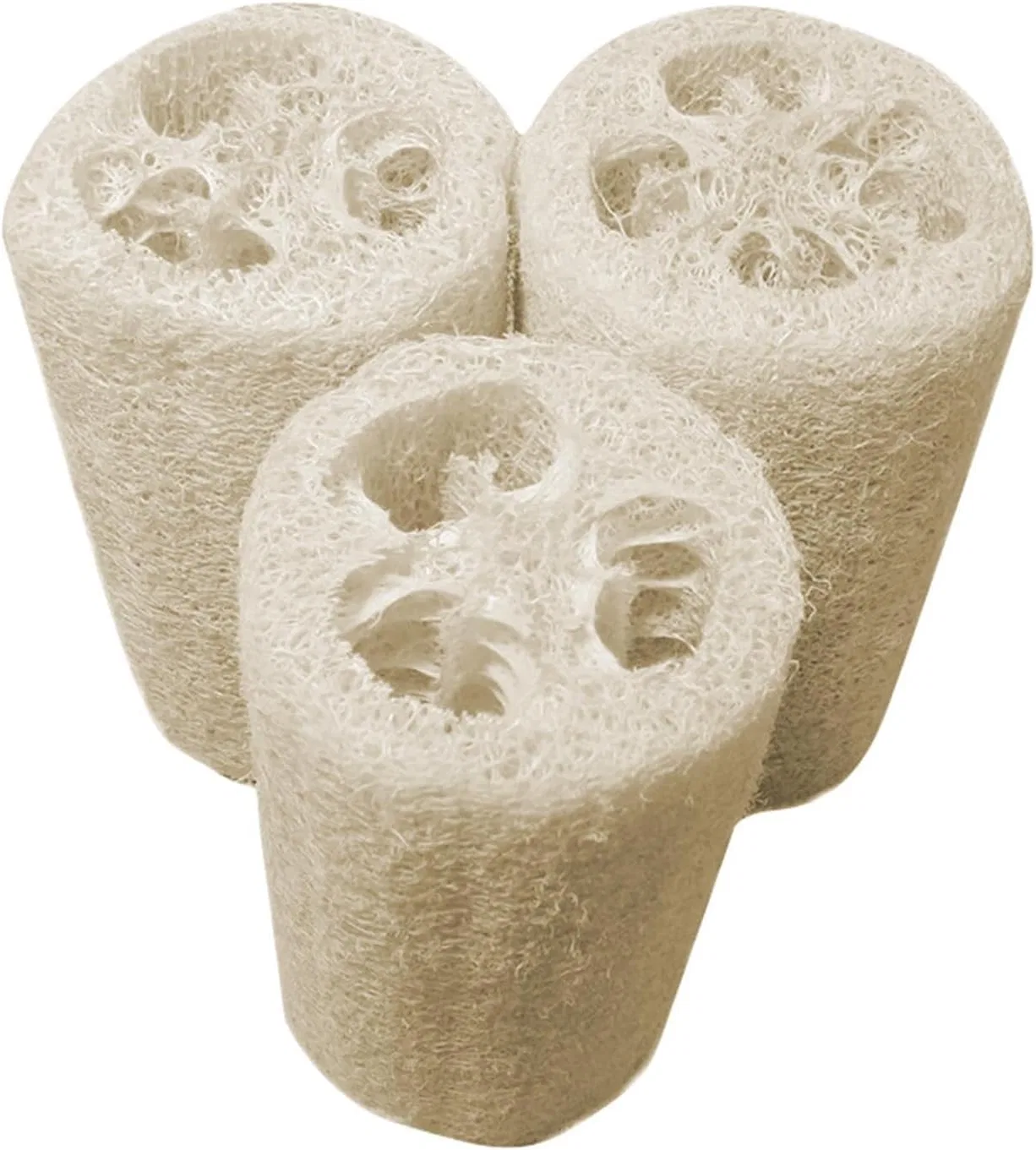 Мочалка люфа, Natural Loofah Sponge, Generisch, 1 шт, 10 см — фото 4