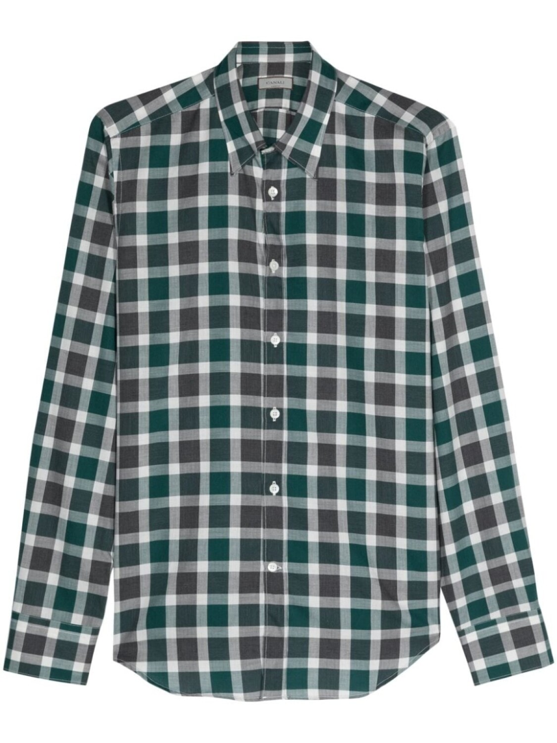 

Canali рубашка в клетку, зеленый