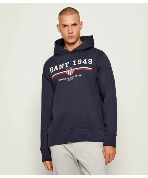 

Толстовка Regular fit Gant, синий