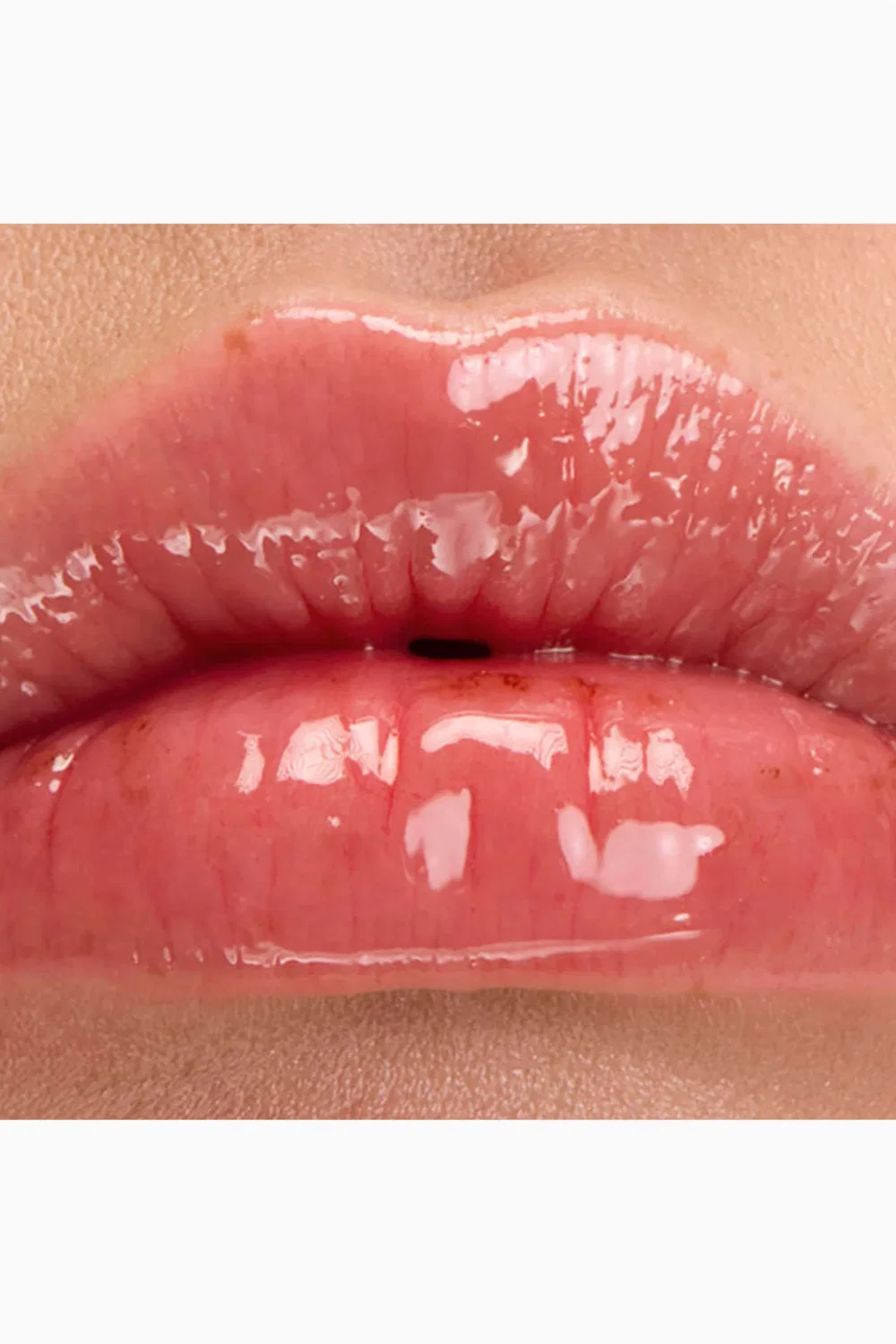 Блеск для губ увлажняющий Idôle Juicytreat Juicy Oil-in-Gloss Lancôme, персиковый — фото 3