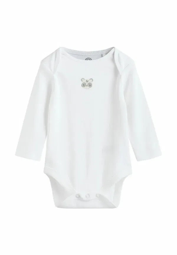 Боди с животными Regular fit - long sleeve 5 pack Next, белый — фото 3
