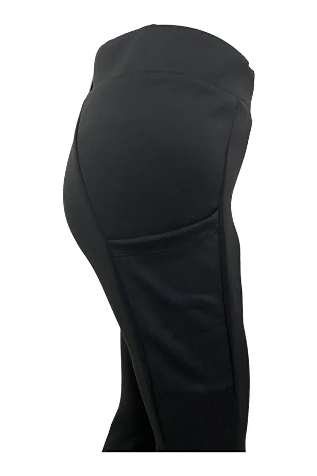 Детские леггинсы для девочек с карманами Cloise, Black — фото 3