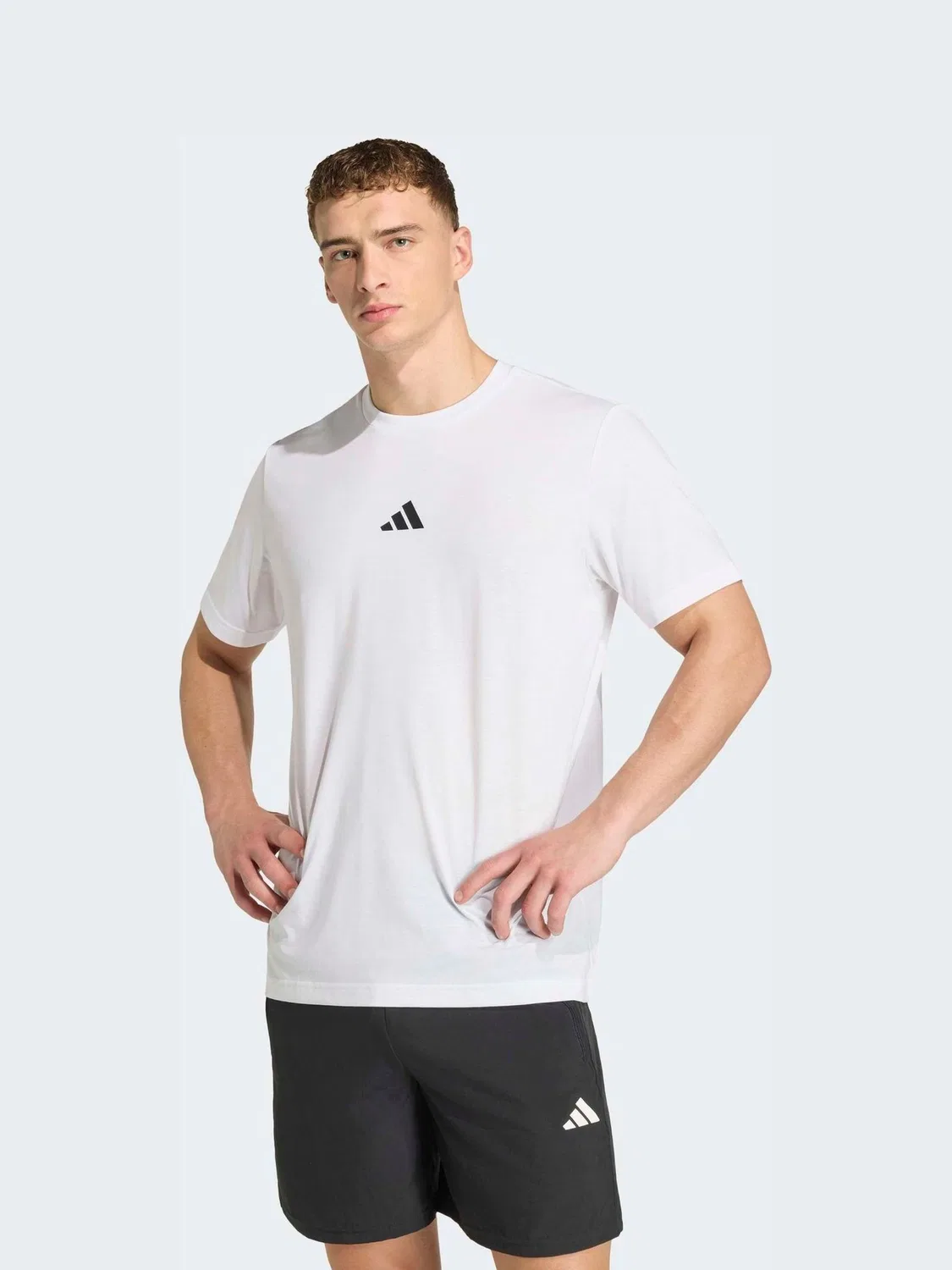 Футболка тренировочная Climacool Tech Training Graphic adidas, белый