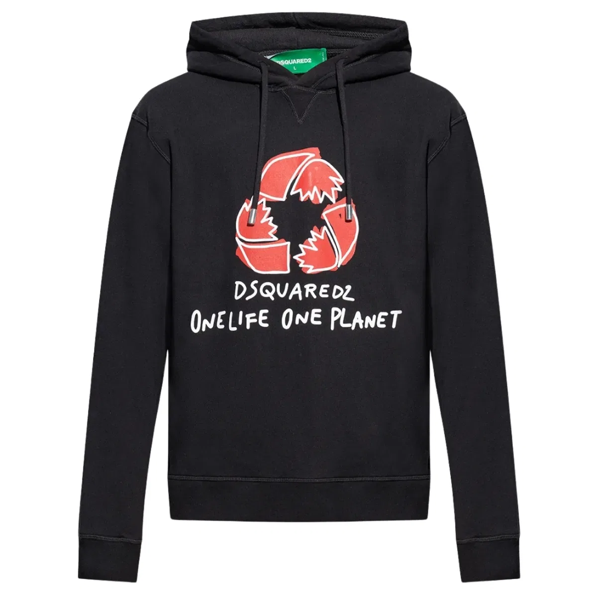 Худи One Life One Planet Dsquared2, Black