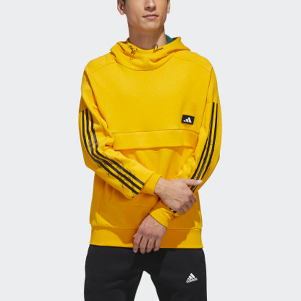 Толстовка ub hs boa gym sports pullover gold color Adidas, золотой — фото 3