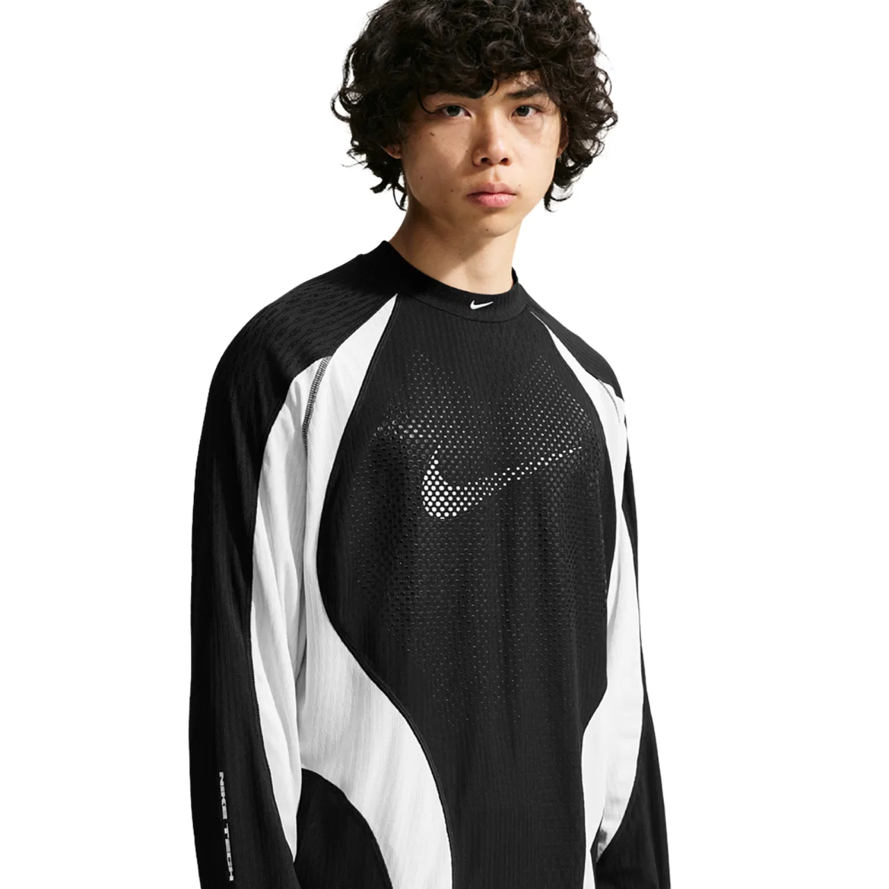 Мужская футболка свободного кроя Tech Dri-FIT ADV Magna Nike, Black/Off White