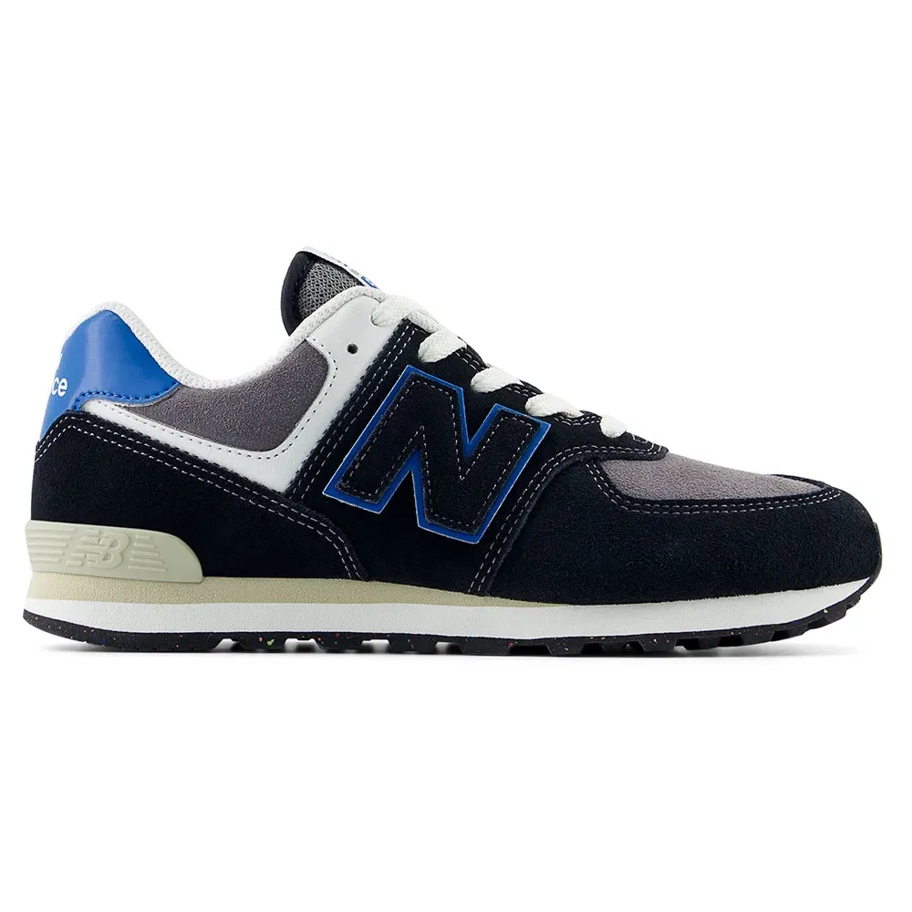 Кроссовки 574 New Balance, черный — фото 4